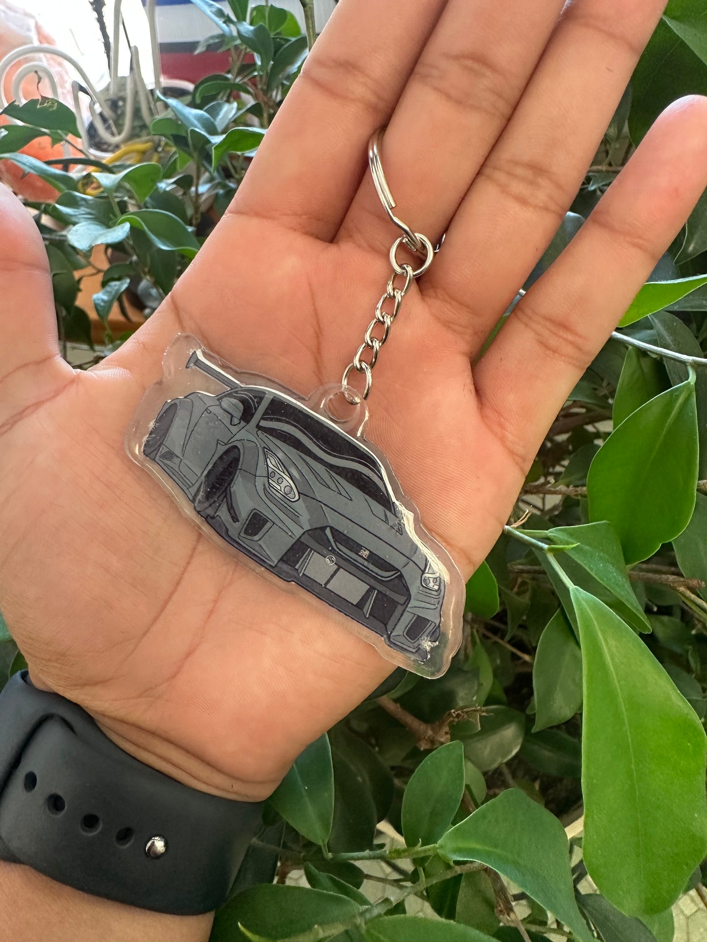Nissan GTR Keychain