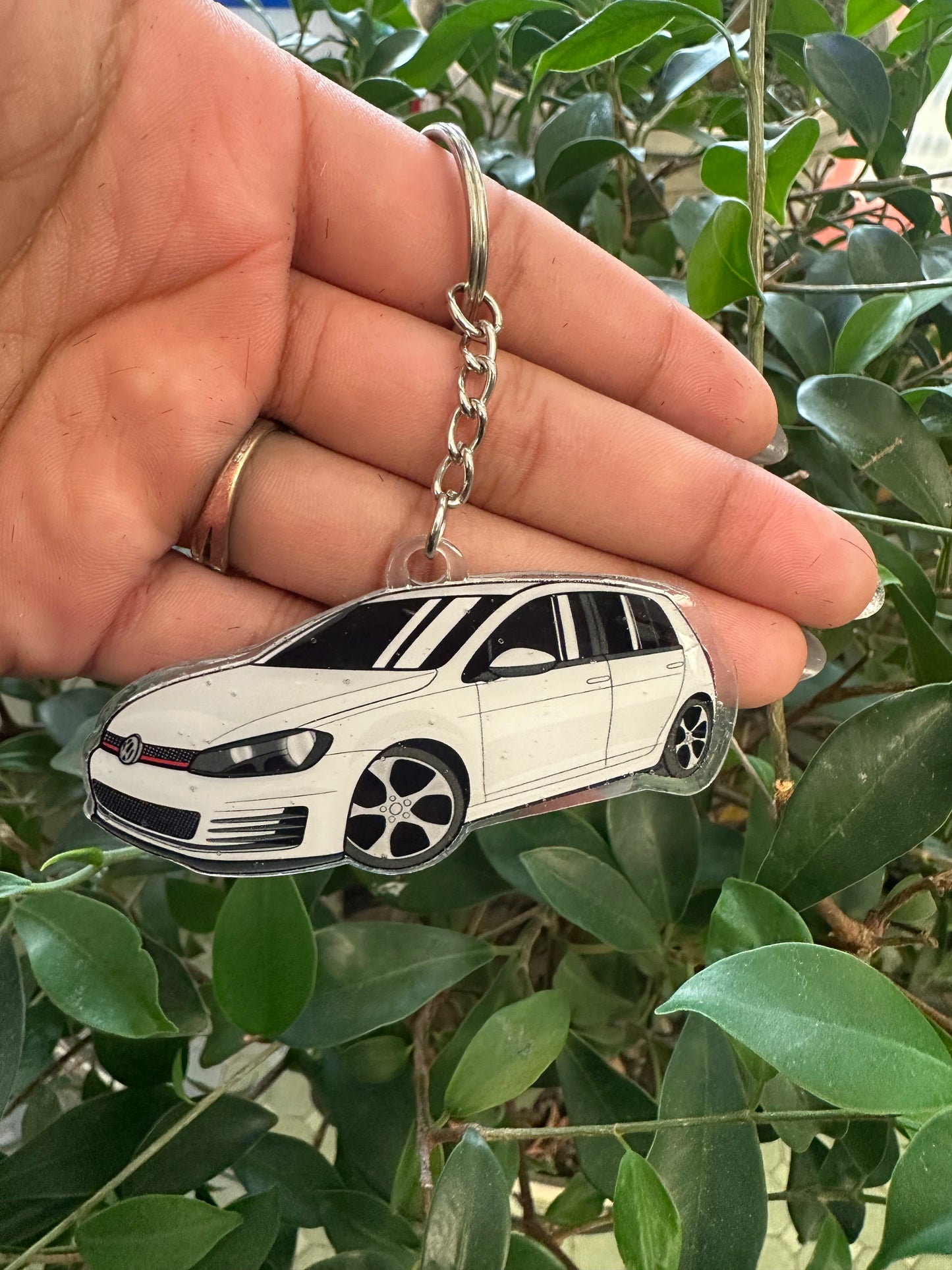 Volkswagen Car Keychain