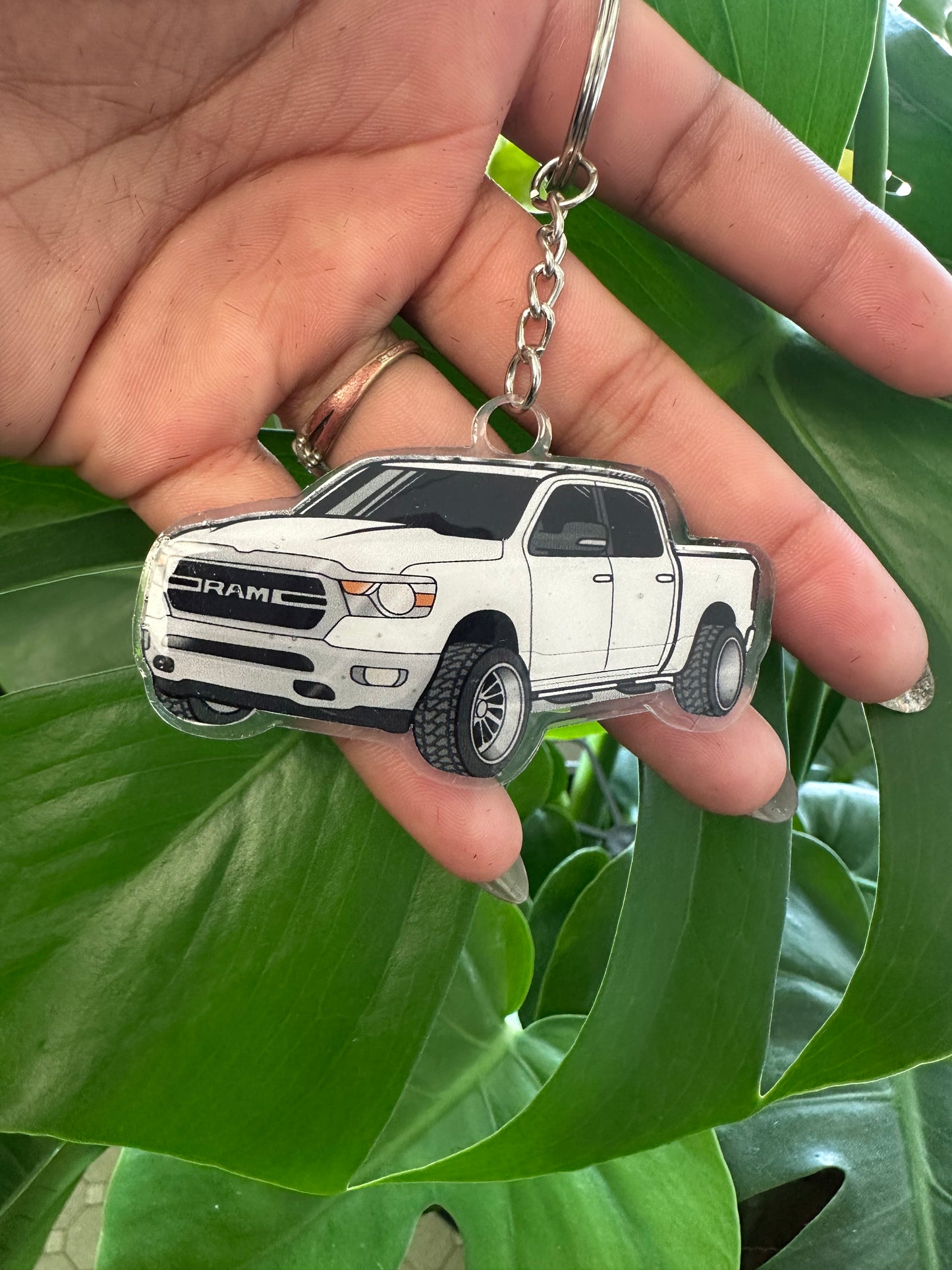 Dodge Ram Truck Keychain