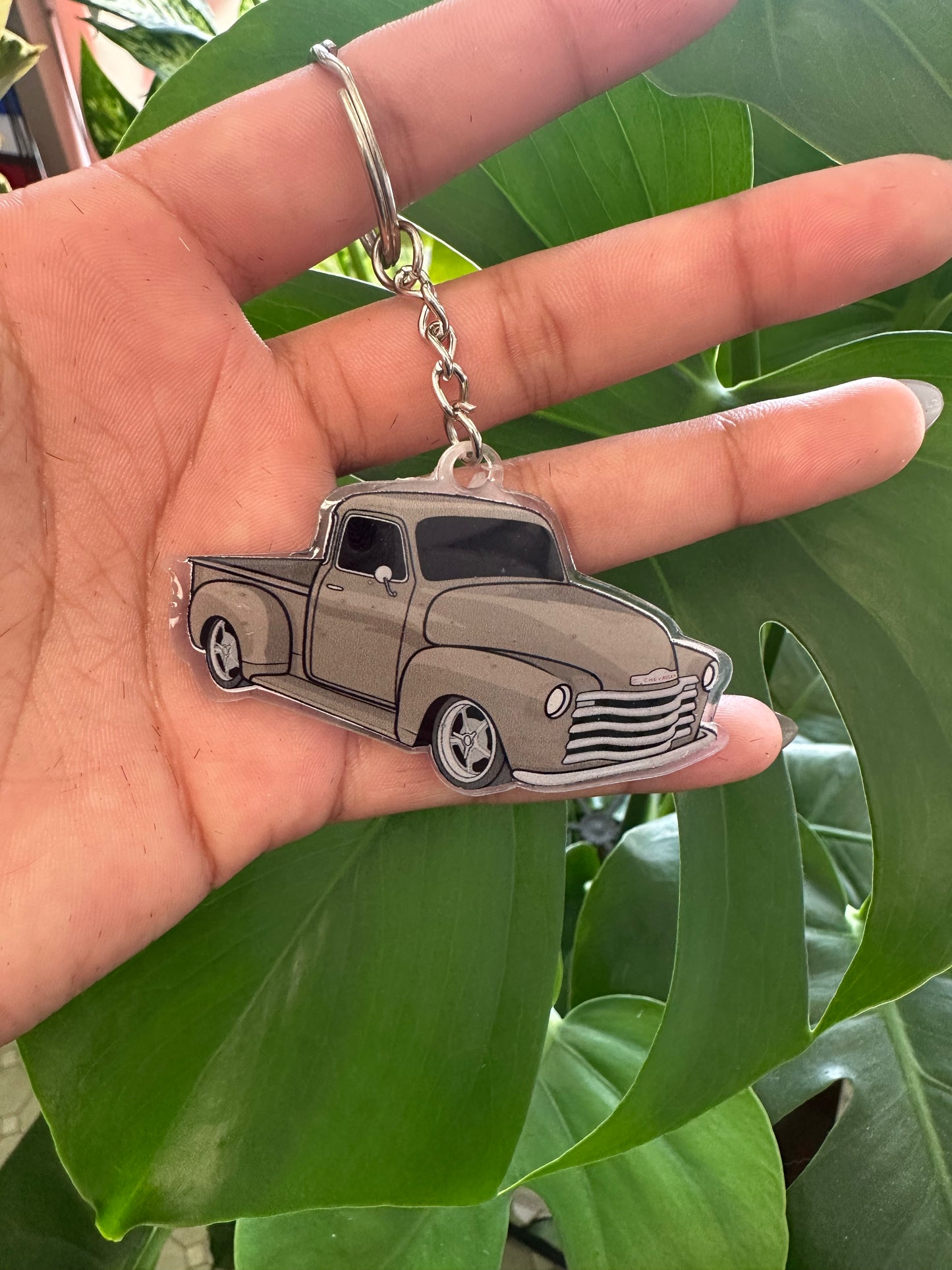 Old School Chevrolet Truck Keychain