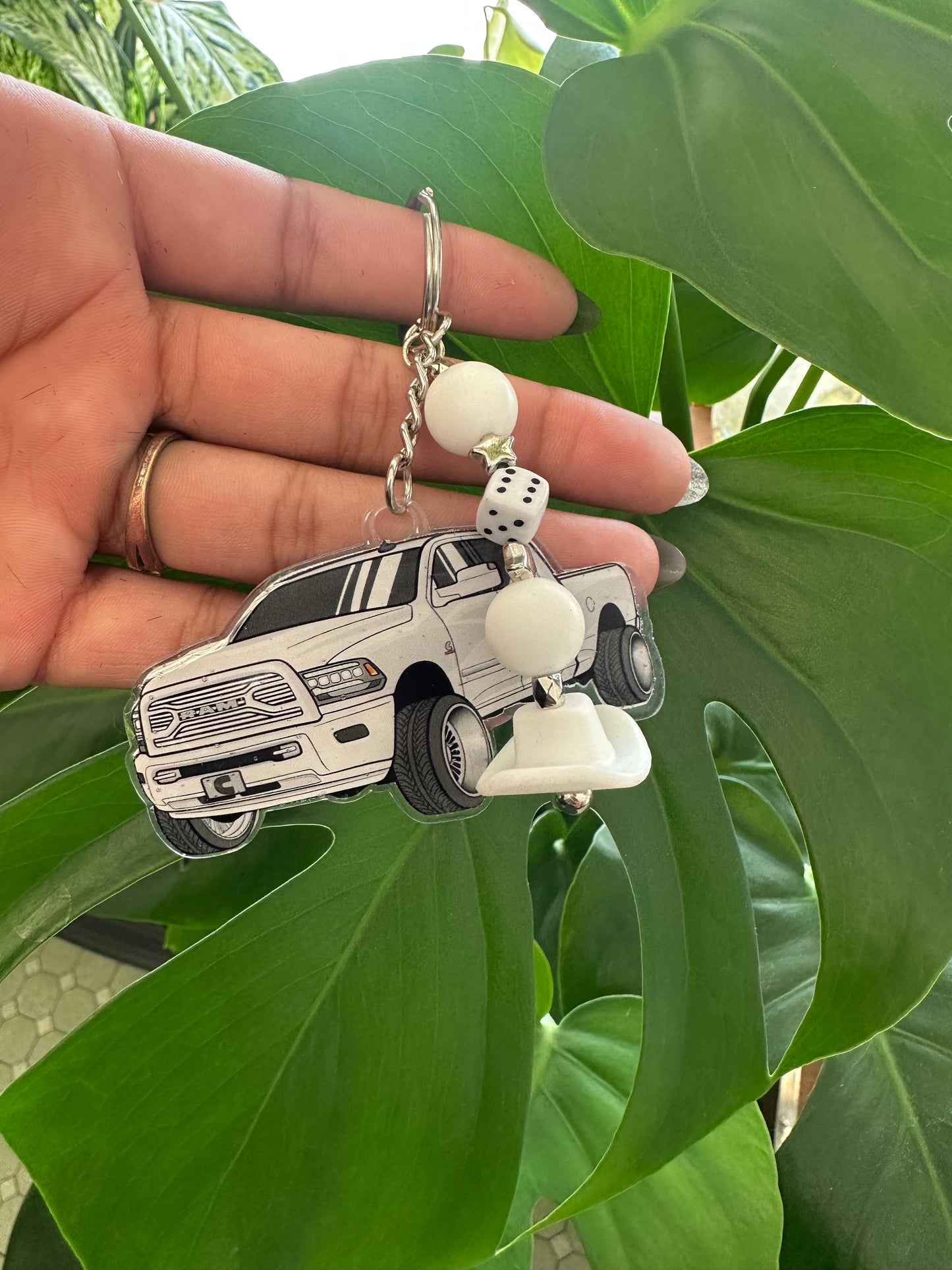 Dodge Ram Truck Keychain