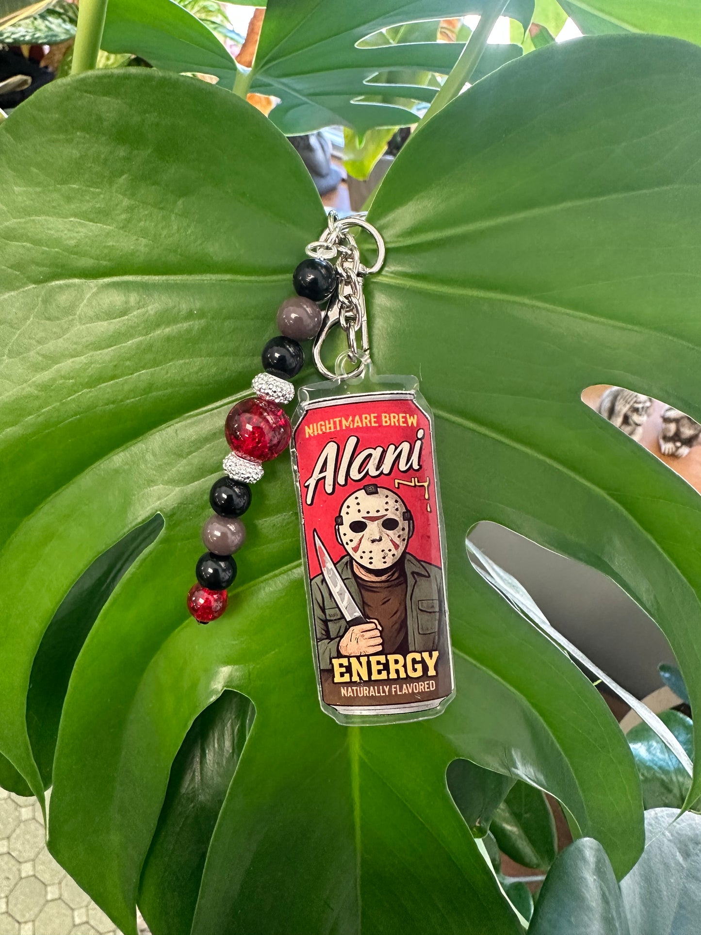 Jason From Friday the 13th Character Alani Keychain/Bag Charm