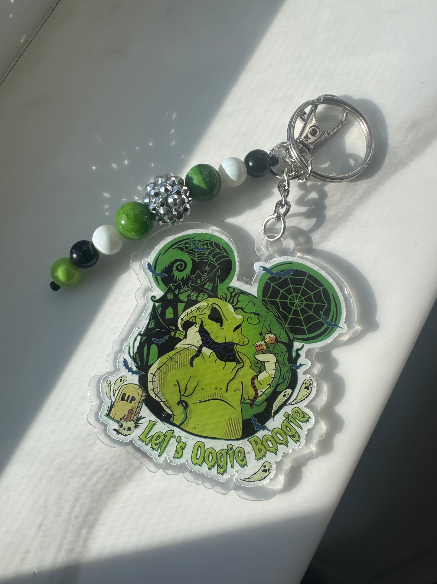 "Let's Oogie Boogie" Keychain/Bag Charm