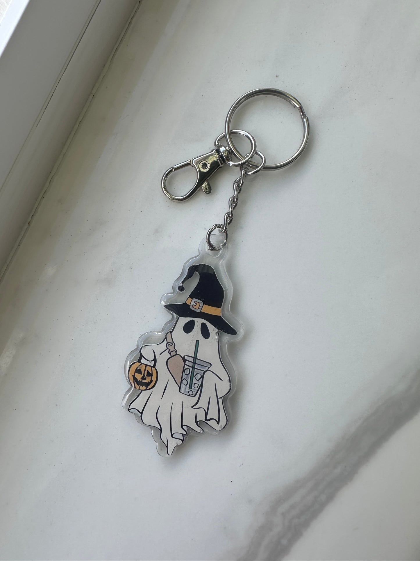 Cute Ghost Keychain/Bag Charm