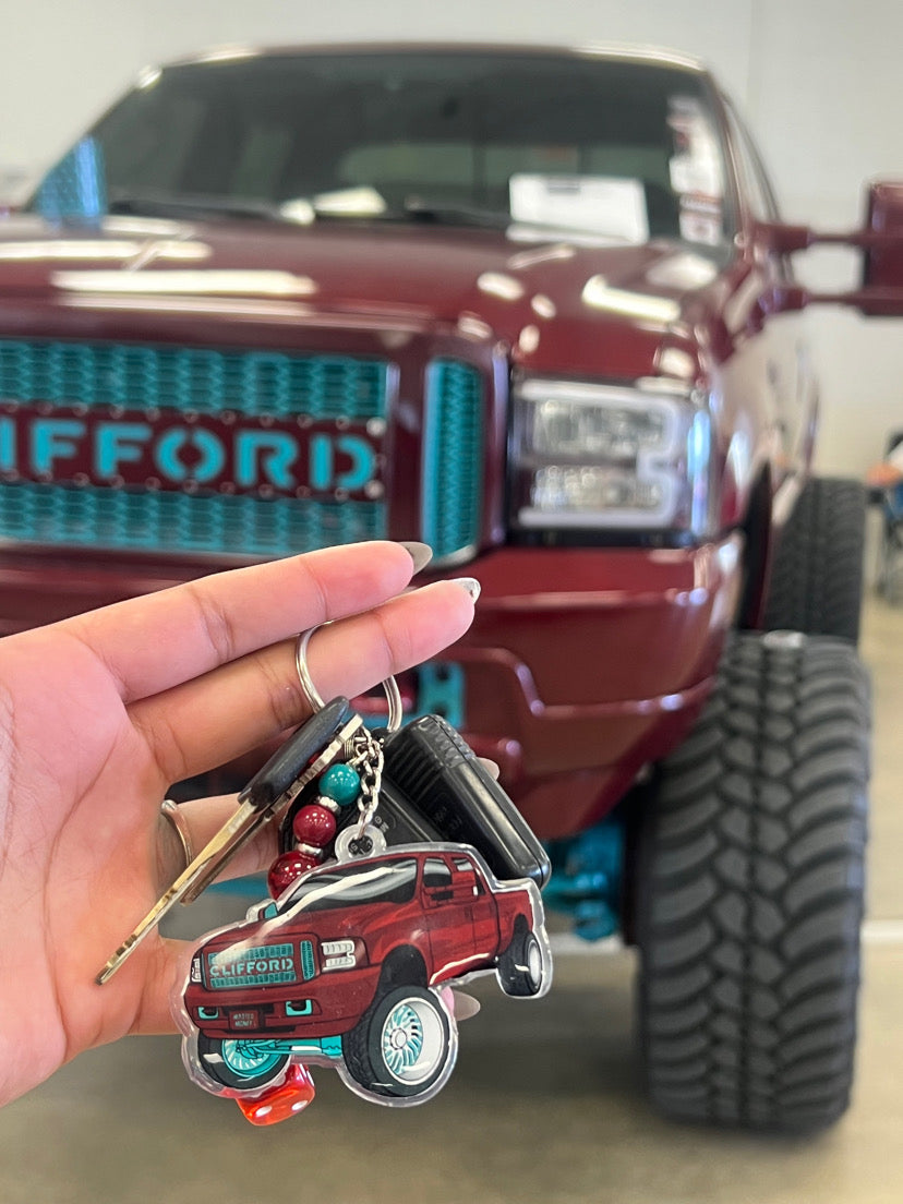 Custom Car/Truck Keychain