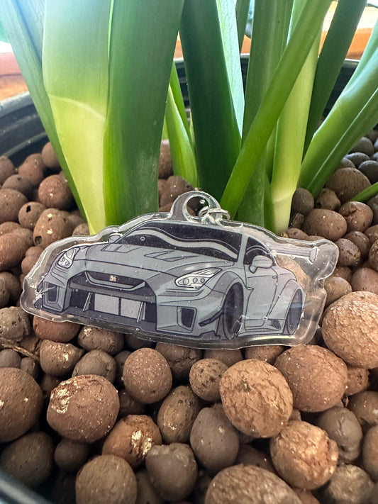 Nissan GTR Keychain