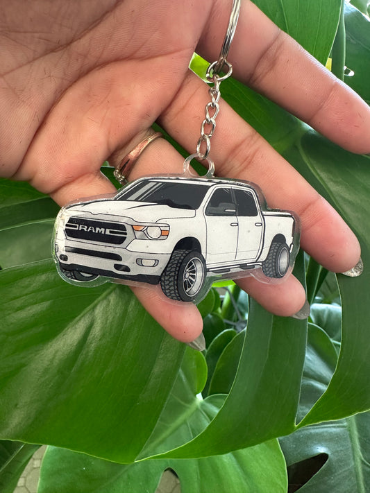 Dodge Ram Truck Keychain