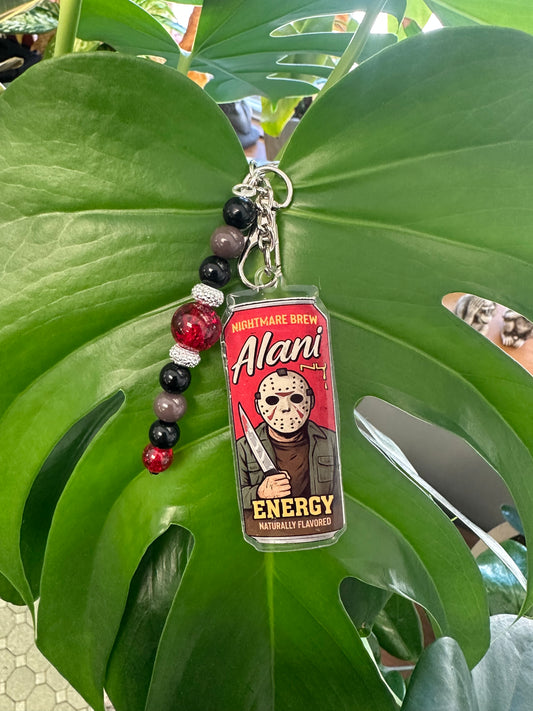 Jason From Friday the 13th Character Alani Keychain/Bag Charm