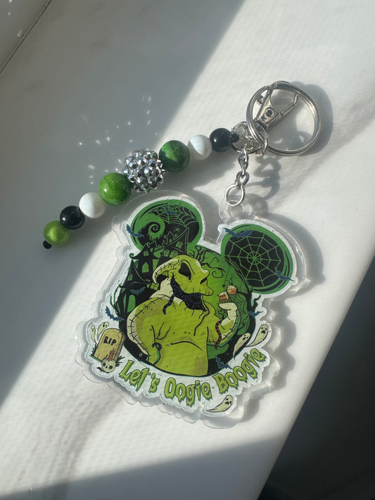 "Let's Oogie Boogie" Keychain/Bag Charm