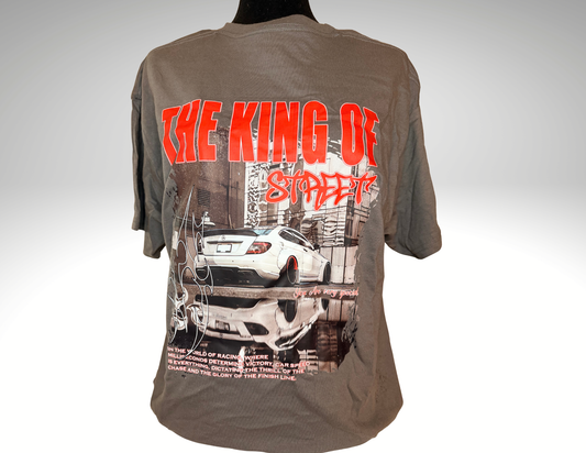 King of the Streets Mercedes Car Graphic T-Shirt